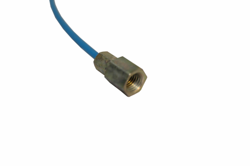 412-1703067 Трубка ПВХ ф4 L=750 Г=М10+К14/без наконечника, синяя КАМАЗ рукоятки переключения КПП ГК Ростар